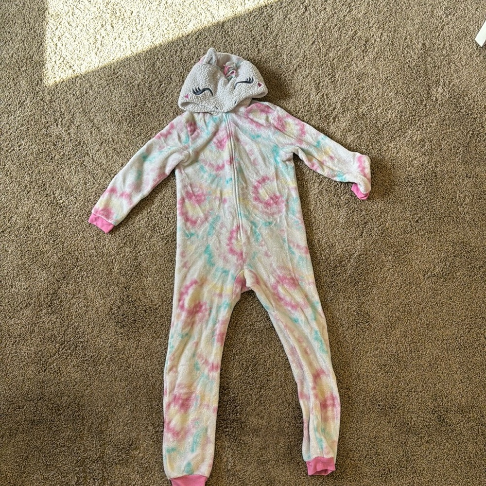 Unicorn jumpsuit pajamas